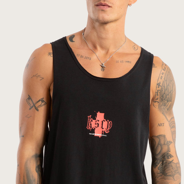 Vandal Raw Tank Jet Black