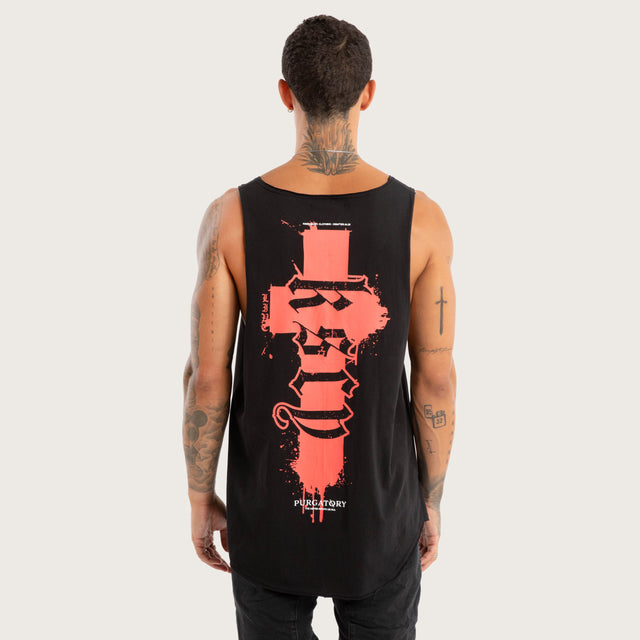 Vandal Raw Tank Jet Black