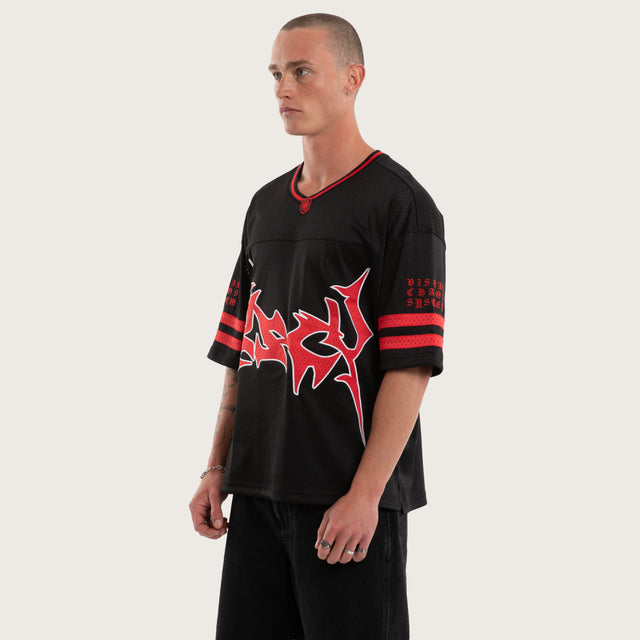 Siren Football Jersey Jet Black