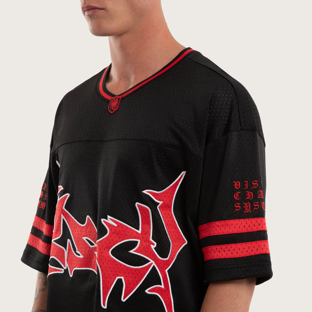 Siren Football Jersey Jet Black