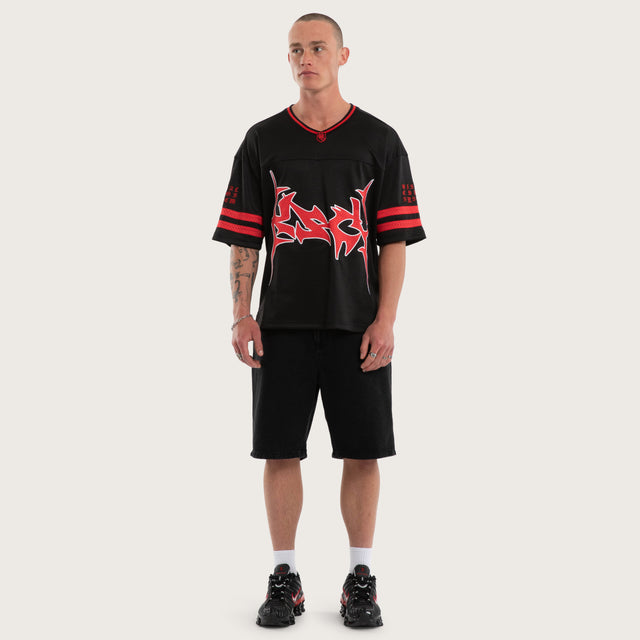 Siren Football Jersey Jet Black