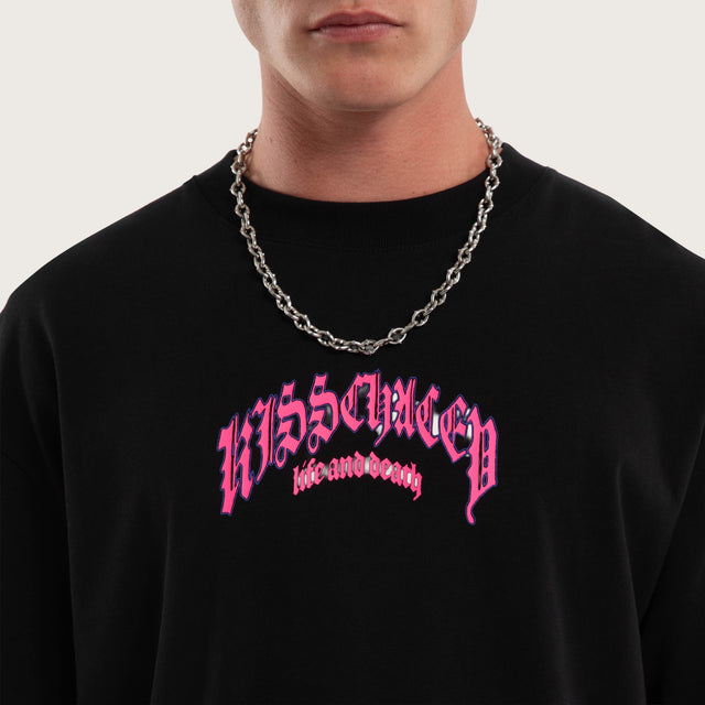 Shield Street Tee Jet Black