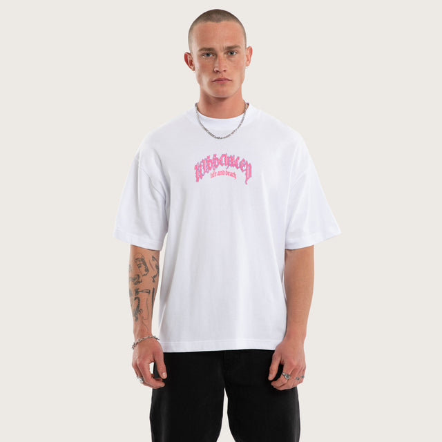 Shield Street Tee White