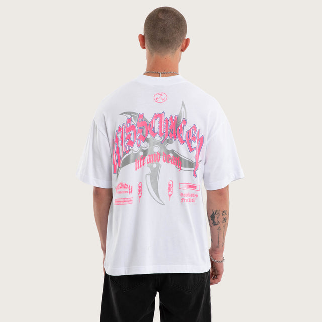 Shield Street Tee White