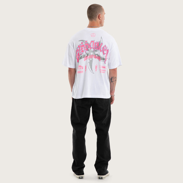 Shield Street Tee White