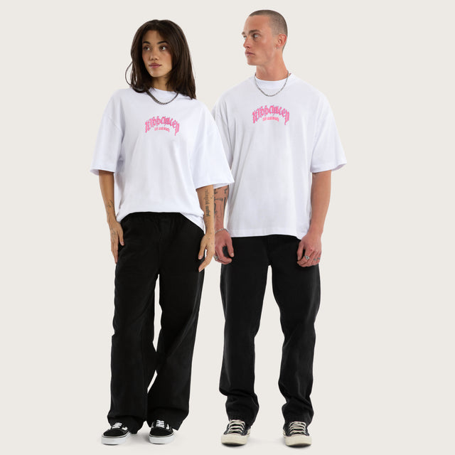 Shield Street Tee White