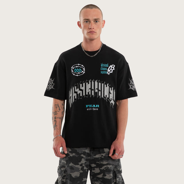 Eternity Loopback Street Tee Anthracite Black