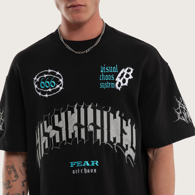 Eternity Loopback Street Tee Anthracite Black