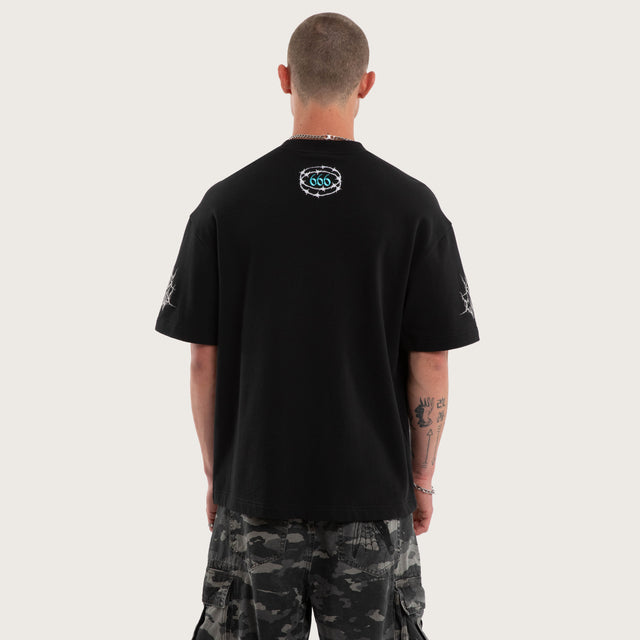 Eternity Loopback Street Tee Anthracite Black
