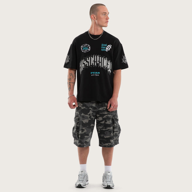 Eternity Loopback Street Tee Anthracite Black