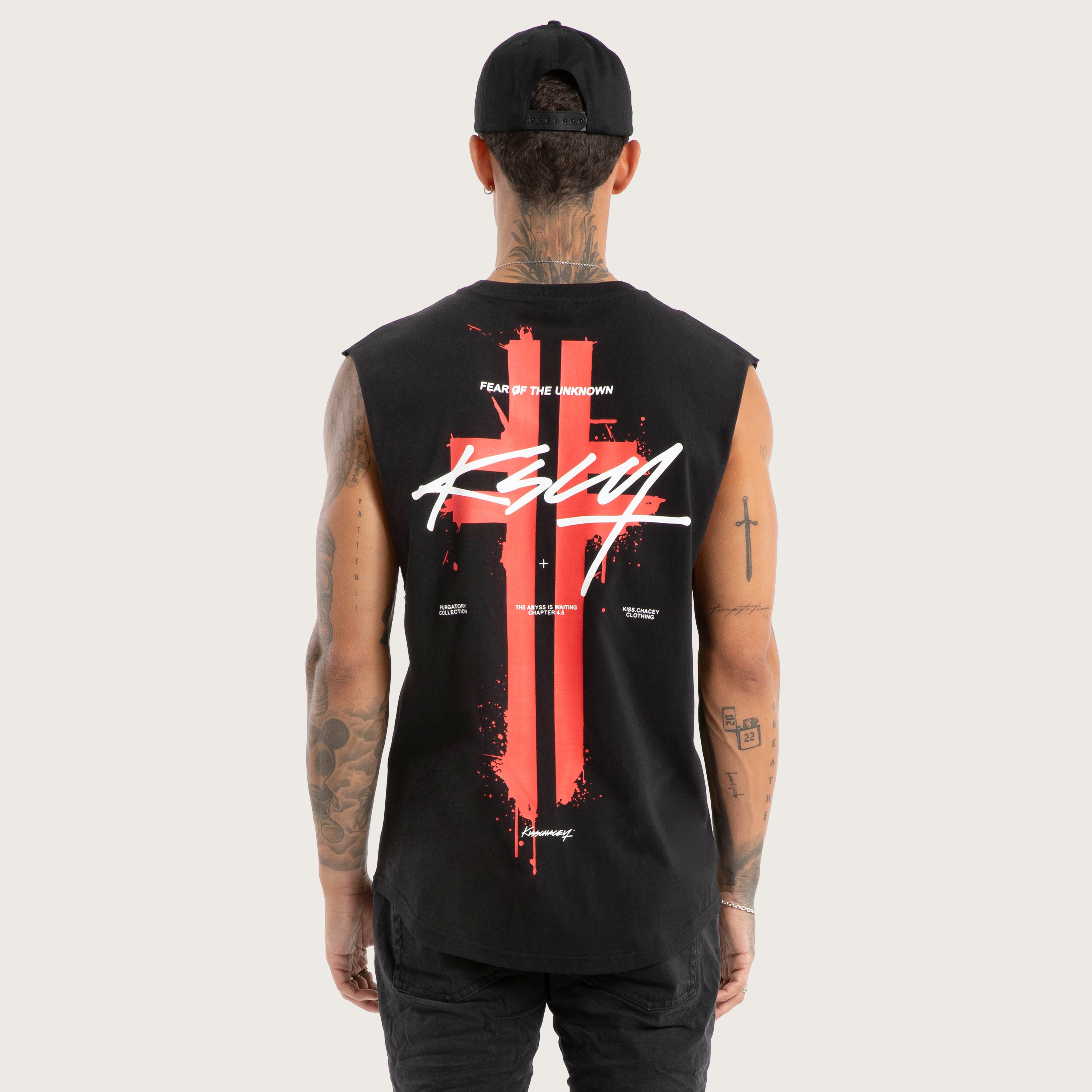Letdown Dual Curved Muscle Jet Black