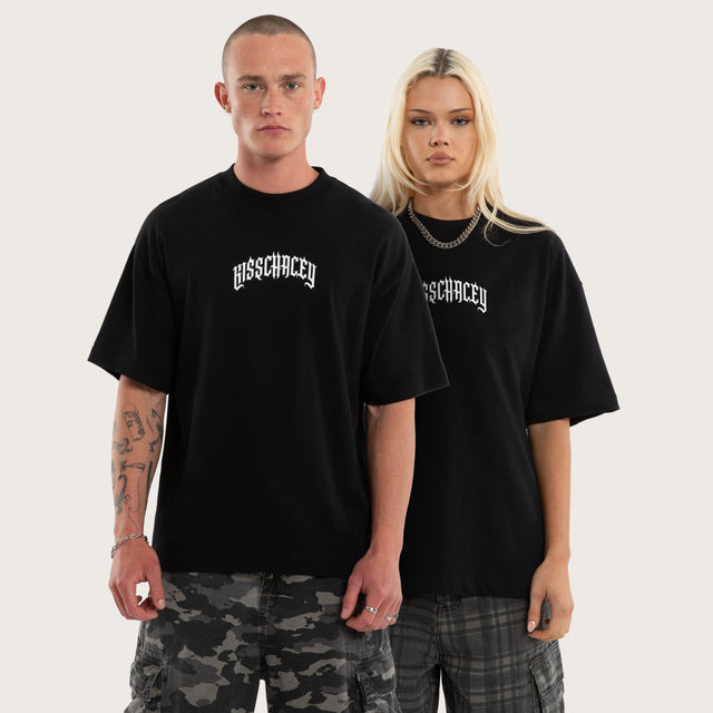 Seek Heaven Street Tee Jet Black