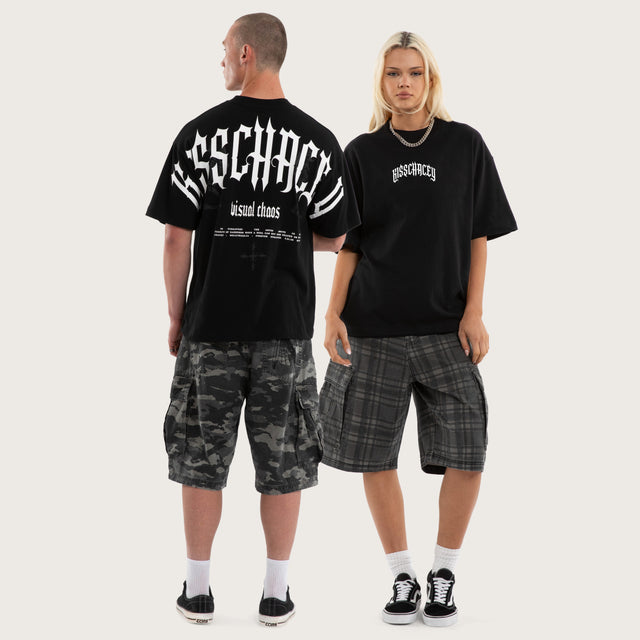 Seek Heaven Street Tee Jet Black