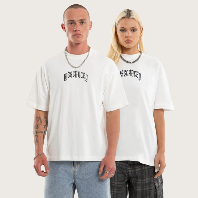 Seek Heaven Street Tee Natural White