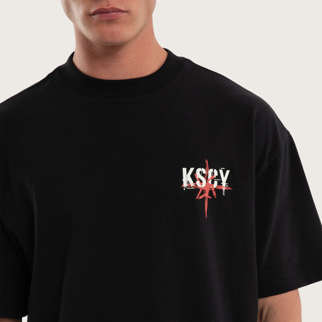 Prophecy Street Tee Jet Black