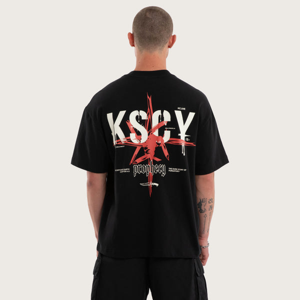 Prophecy Street Tee Jet Black | KSCY