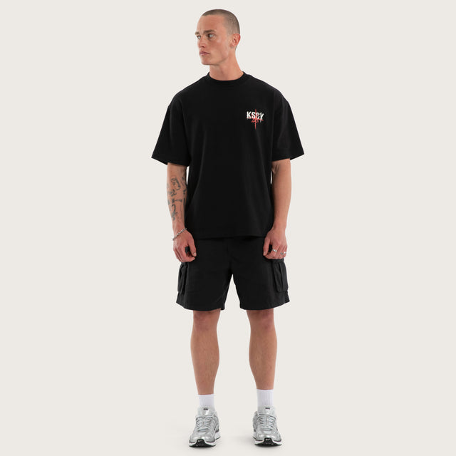 Prophecy Street Tee Jet Black