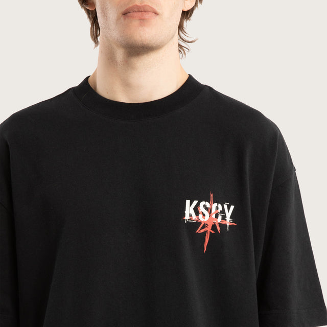Prophecy Street Tee Jet Black