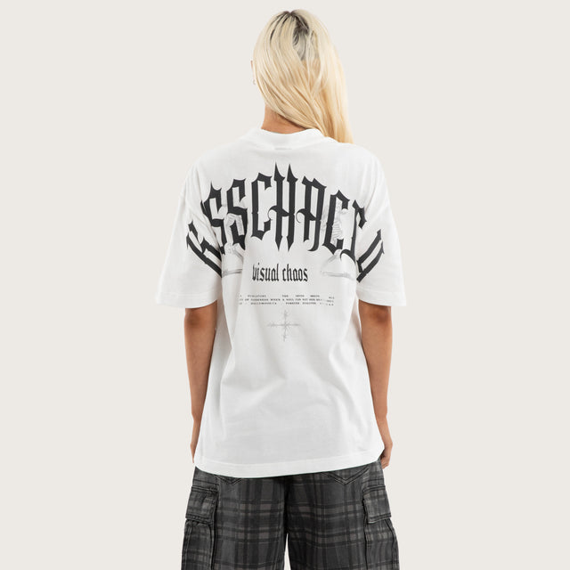 Seek Heaven Street Tee Natural White