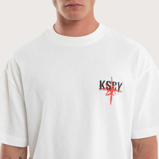 Prophecy Street Tee Natural White