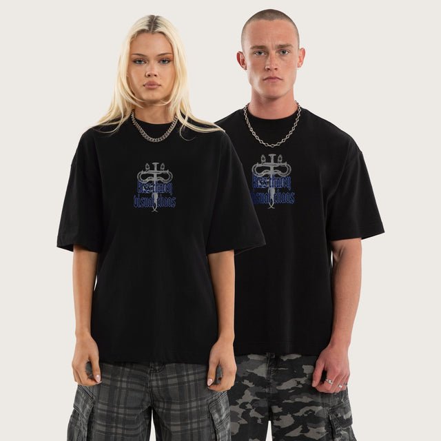 Pray Soul Street Tee Jet Black