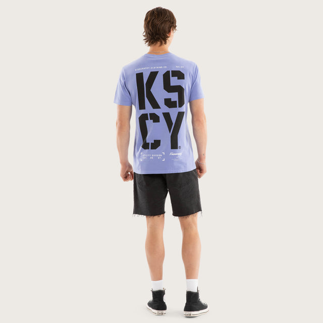 Utility Standard Tee Pigment Purple Trumpet