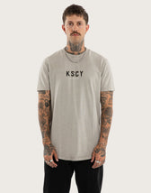 Division Dual Curved Tee Pigment Paloma
