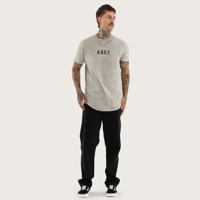 Division Dual Curved Tee Pigment Paloma