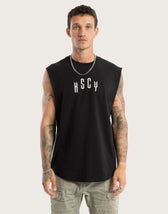 Trapped Dual Curved Muscle Jet Black