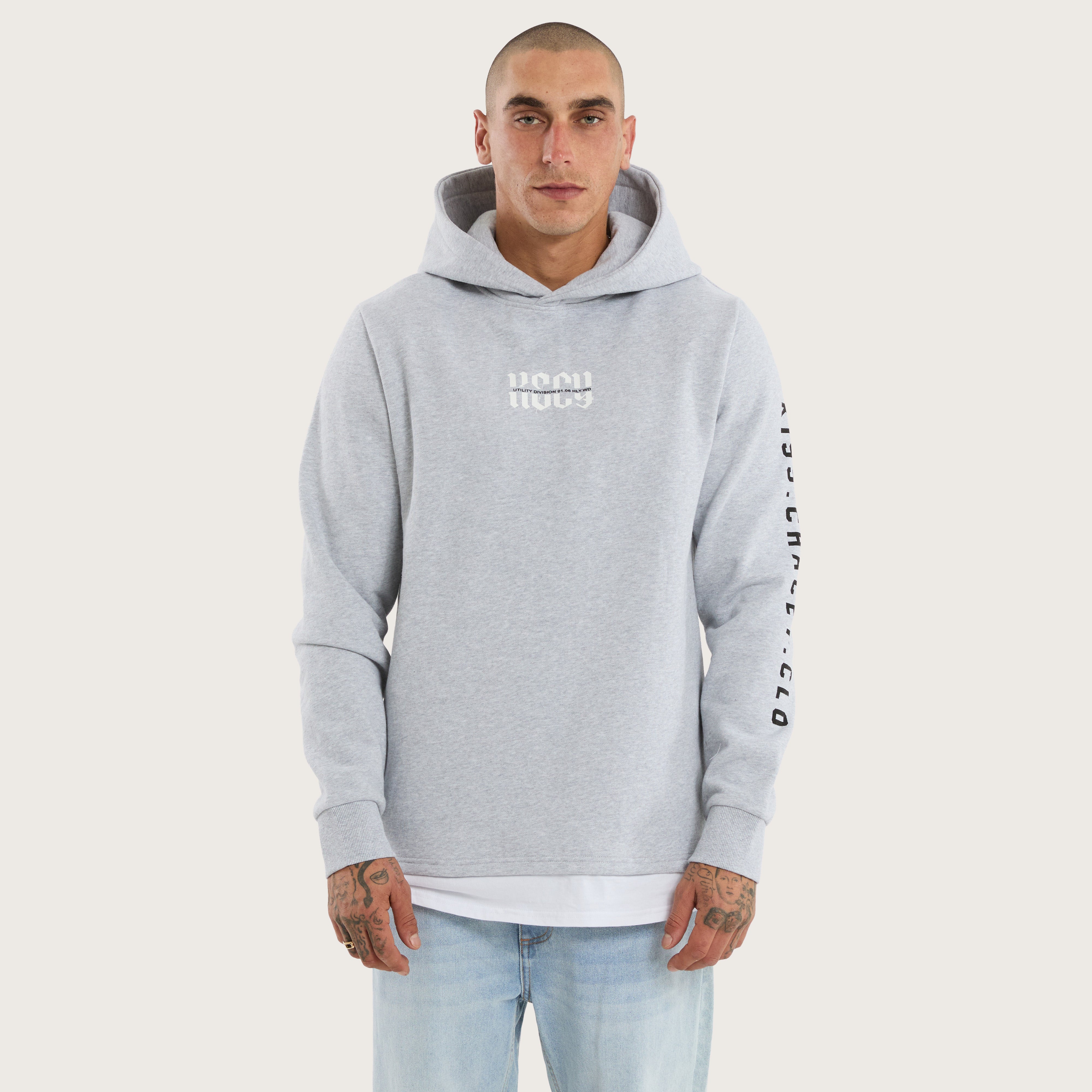 Sharp Layered Hoodie Marle