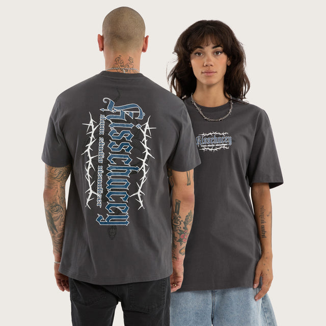 Risen Relaxed Tee Asphalt