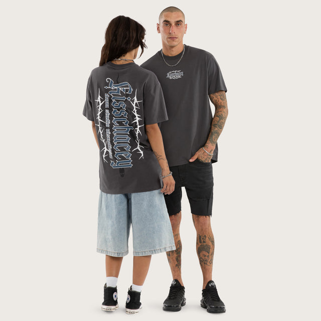 Risen Relaxed Tee Asphalt