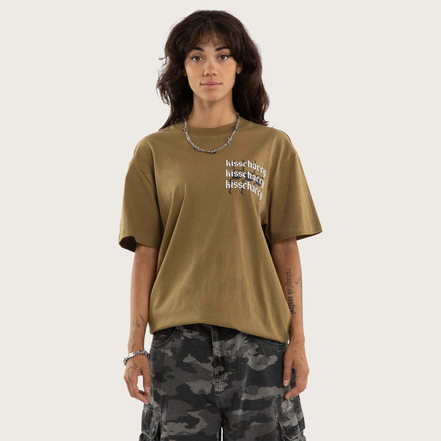 Fierce Relaxed Tee Military