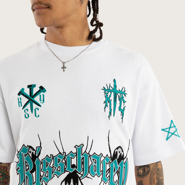 Fragments Loopback Street Tee Optical White