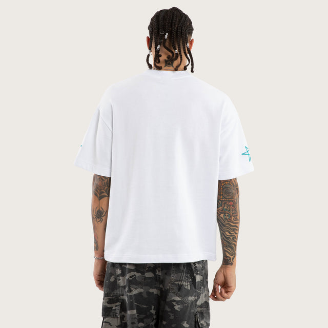 Fragments Loopback Street Tee Optical White