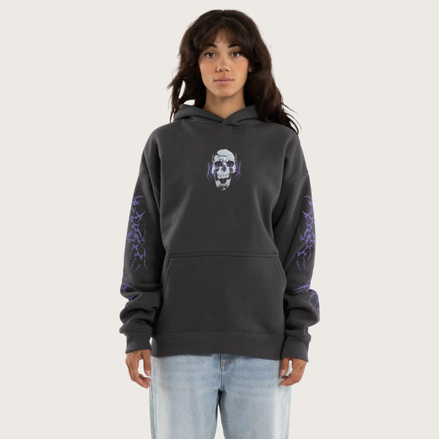 Enter Oversized Hoodie Asphalt
