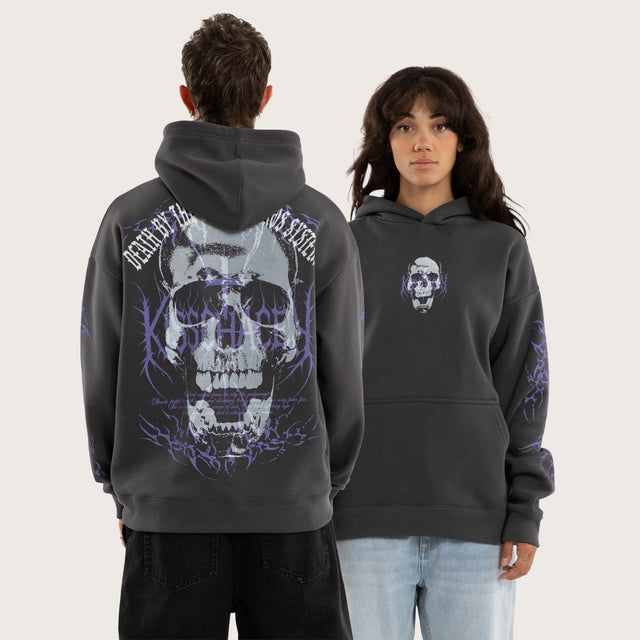 Enter Oversized Hoodie Asphalt