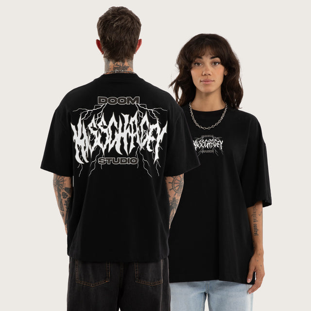 Blackthorn Street Tee Jet Black