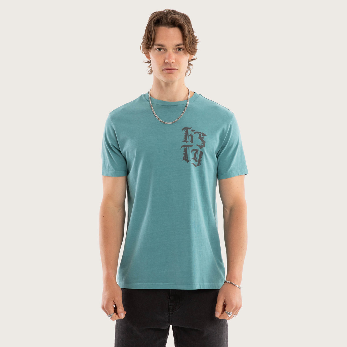 Mutiny Standard Tee Pigment Brittany Blue | KSCY