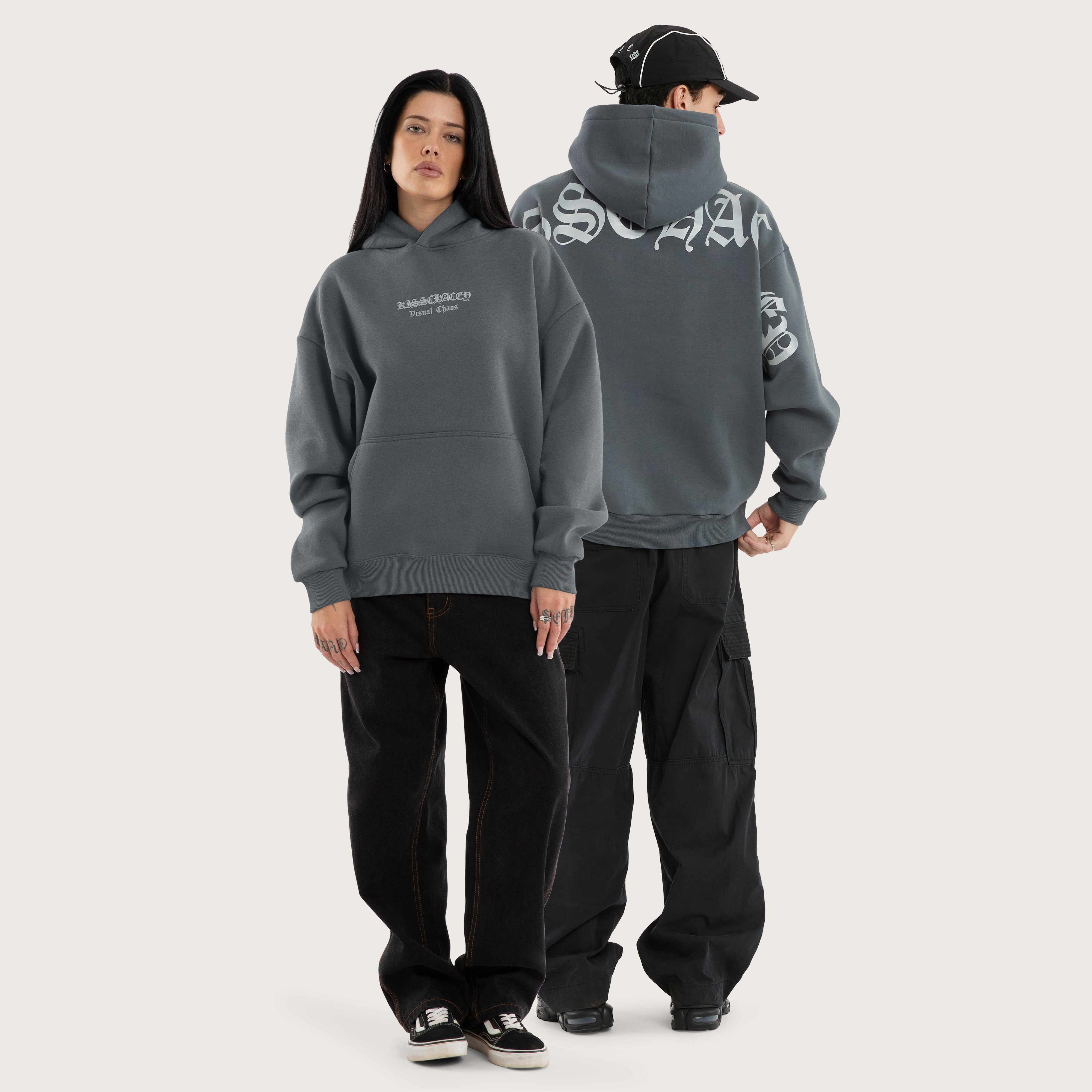 Pulge Oversized Hoodie in Grey | KSCY
