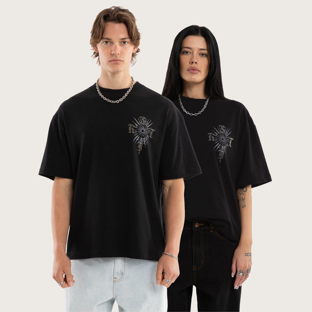 Depiction Street Tee Jet Black