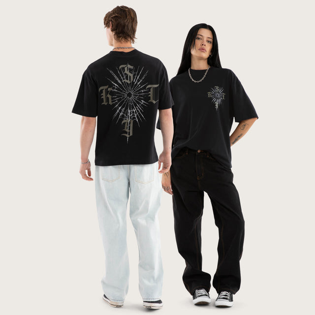 Depiction Street Tee Jet Black