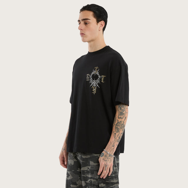 Depiction Street Tee Jet Black
