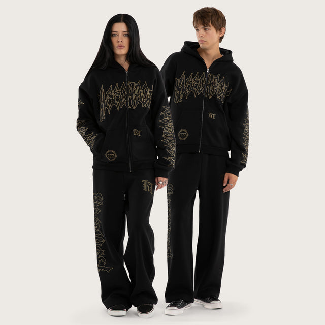 Havoc Street Hoodie Jet Black