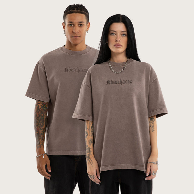 Hexborn Loopback Street Tee Snow Iron