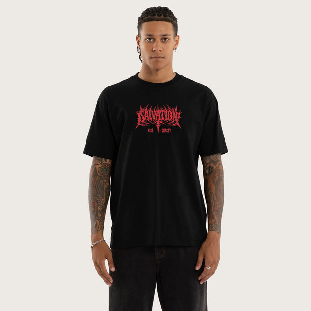 Feel Box Fit Tee Jet Black