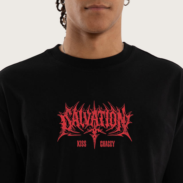 Feel Box Fit Tee Jet Black