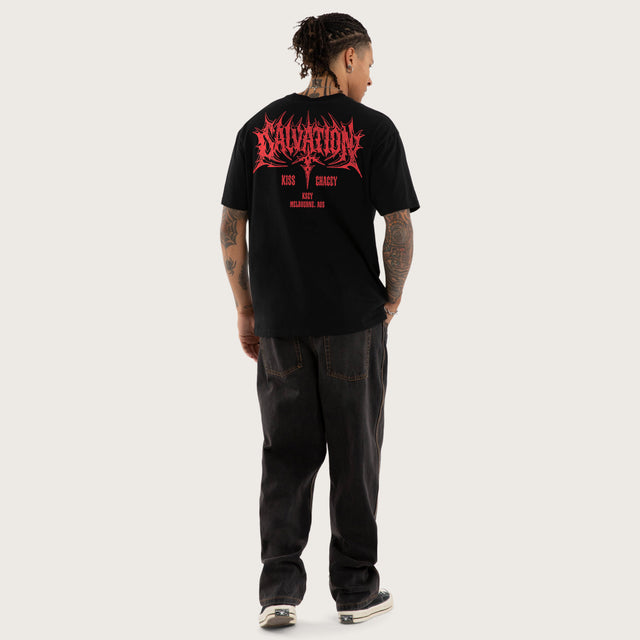 Feel Box Fit Tee Jet Black