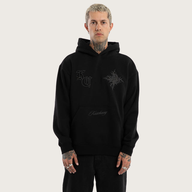 Paragons Relaxed Hoodie Jet Black