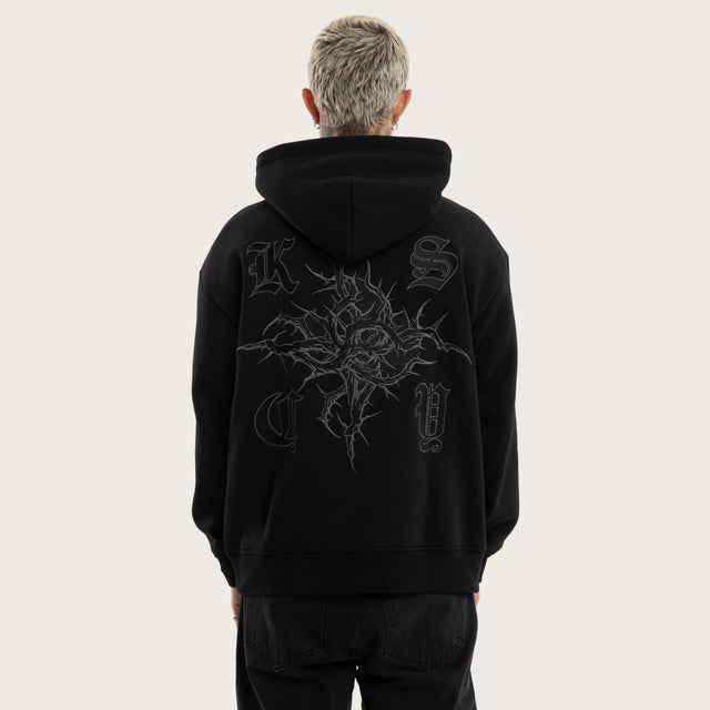 Paragons Relaxed Hoodie Jet Black